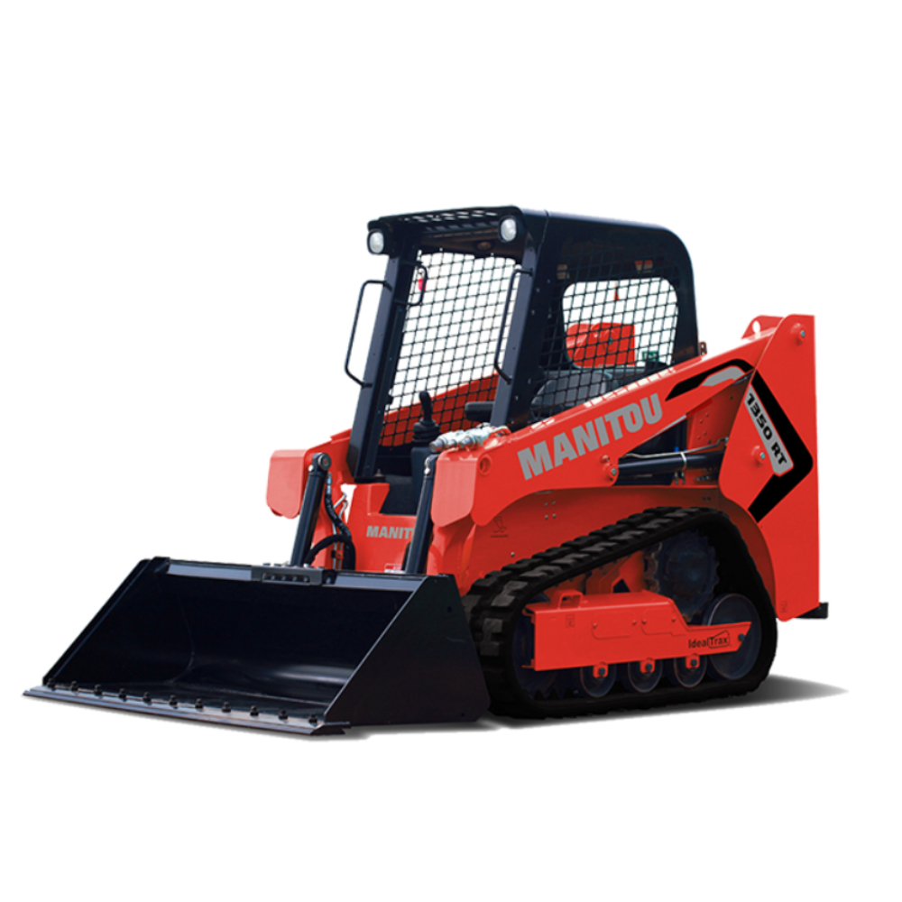 CARGADOR DE ORUGAS DE 2.5 TONELADAS CON BALDE 4 EN 1