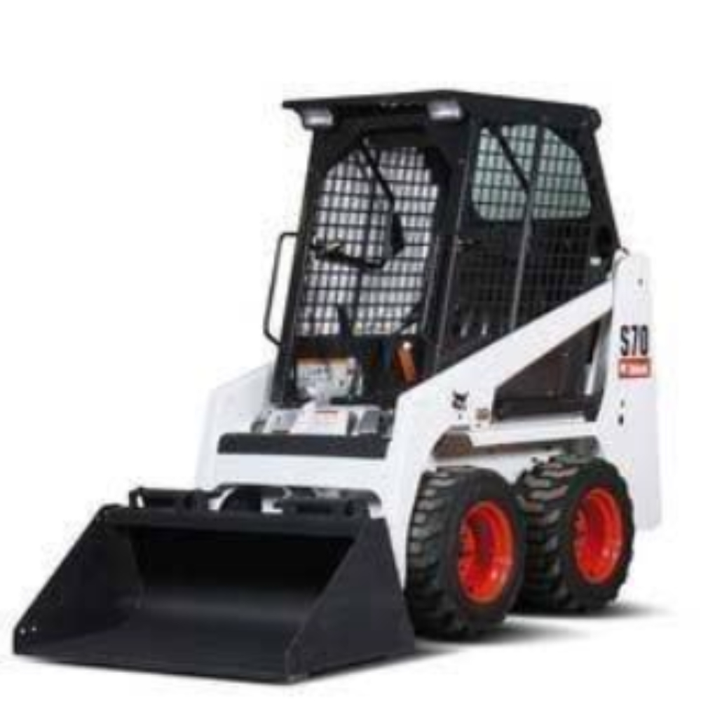 MINICARGADOR COMPACTO DE 1 TONELADA CON BALDE 4 EN 1.