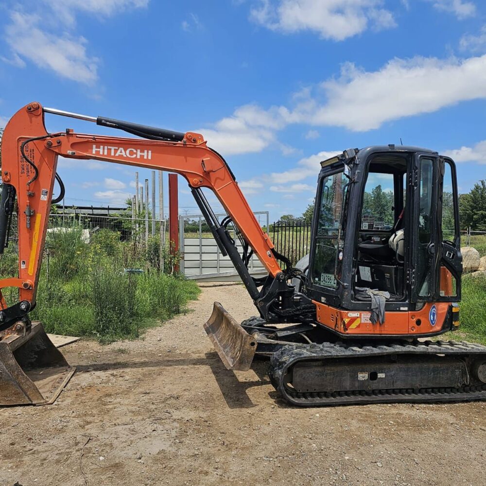 Excavadora Hitachi ZX 50U